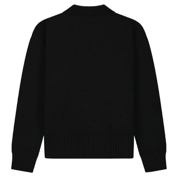 Olaf Varsity Cardigan Zwart