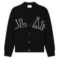 Olaf Varsity Cardigan Zwart