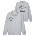 Olaf Varsity Polo Sweater Grijs