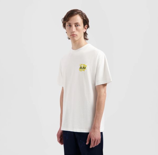Olaf Vine T-shirt Wit