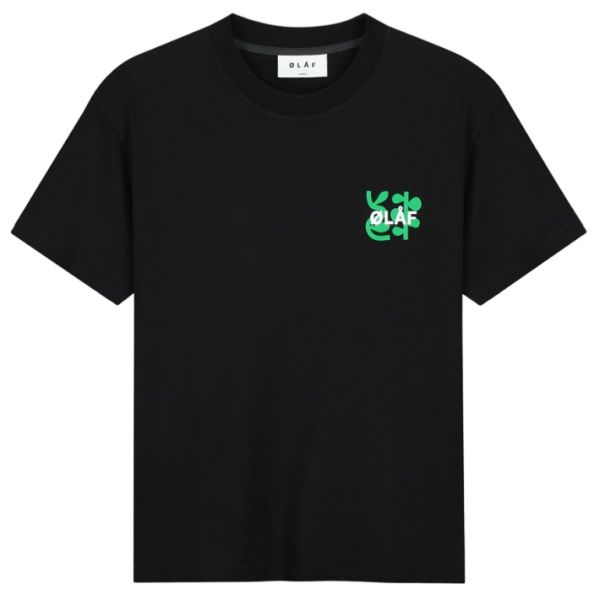 Olaf Vine T-shirt Zwart