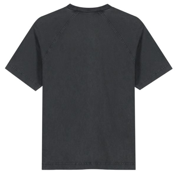 Olaf Washed Signature T-shirt Antraciet
