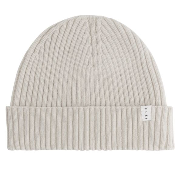 Olaf Wool Muts Off White
