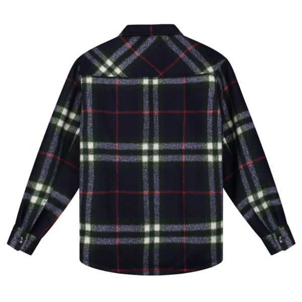 Olaf Wooly Plaid Jas Navy