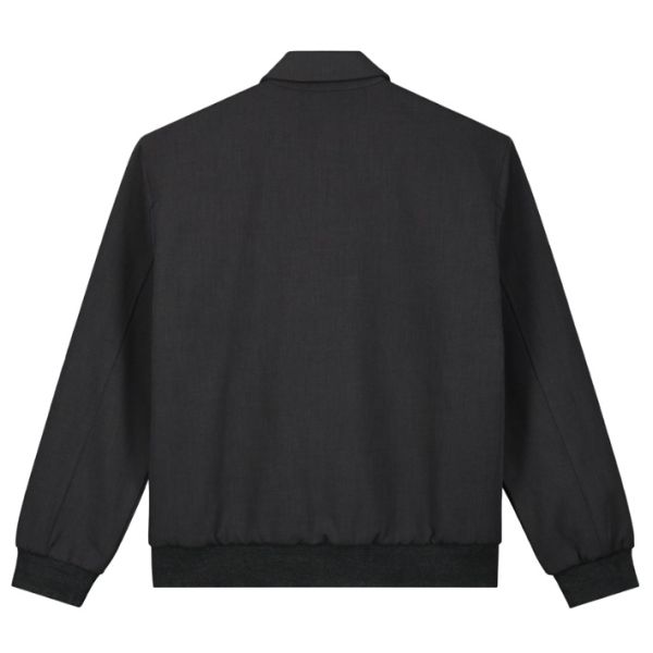 Olaf Zip Blouson Jack Grijs