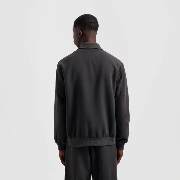 Olaf Zip Blouson Jack Grijs