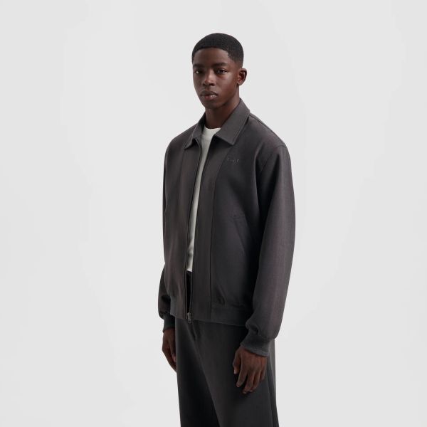 Olaf Zip Blouson Jack Grijs