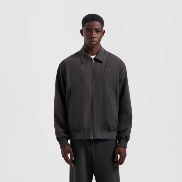 Olaf Zip Blouson Jack Grijs