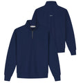 Olaf Essential Half Zip Sweater Navy