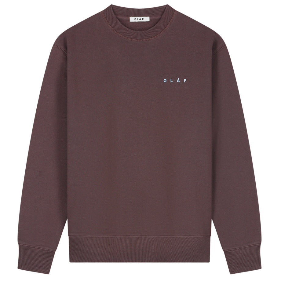 Olaf Lasso Face Sweater Bruin