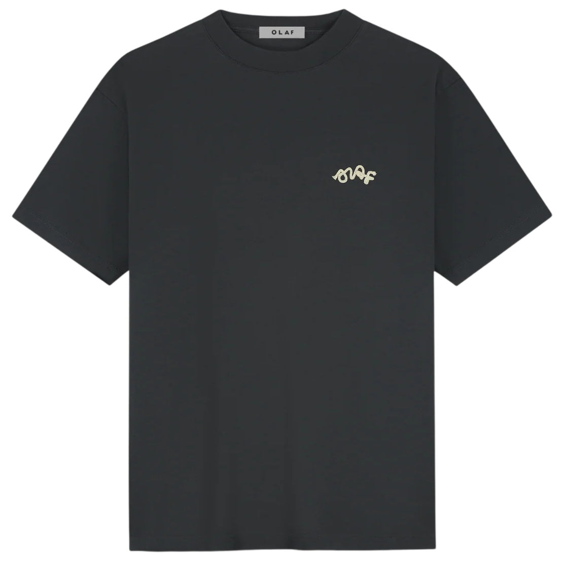 Olaf Lasso Signature T-shirt Antraciet