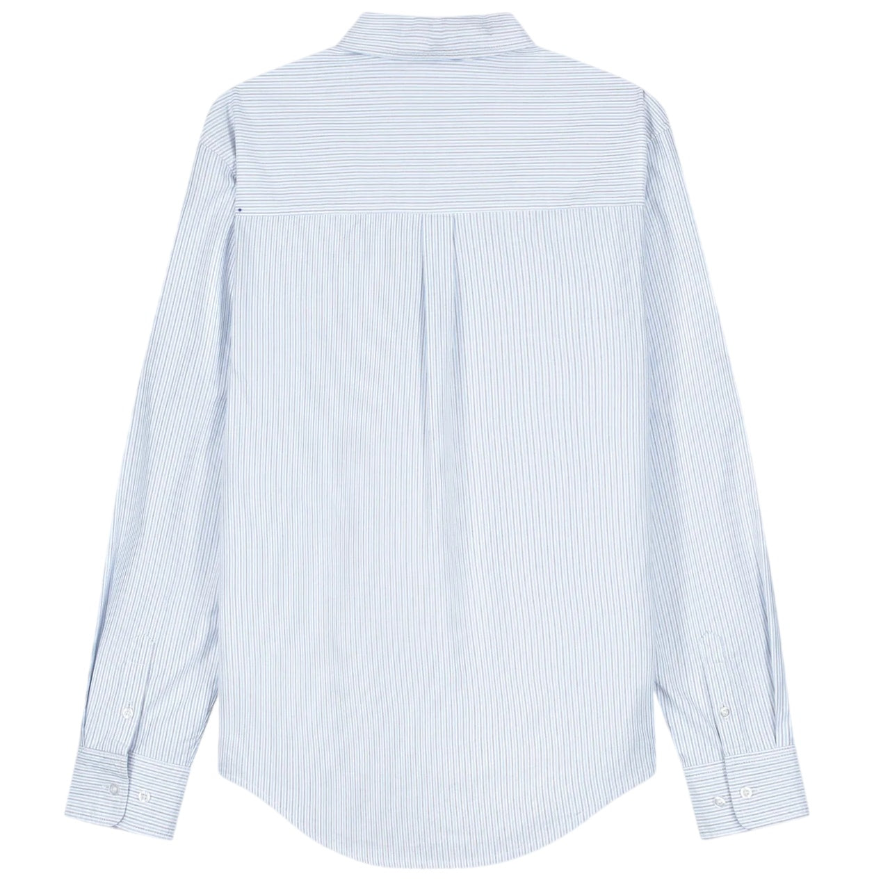 Olaf Oxford Relaxed Overhemd Wit/Blauw