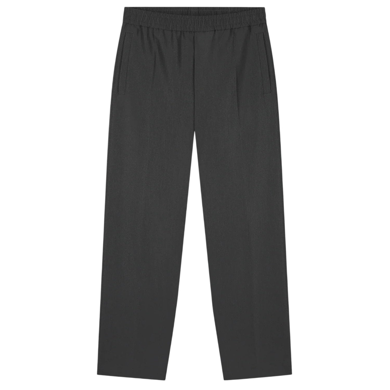 Olaf Slim Elasticated Broek Antraciet