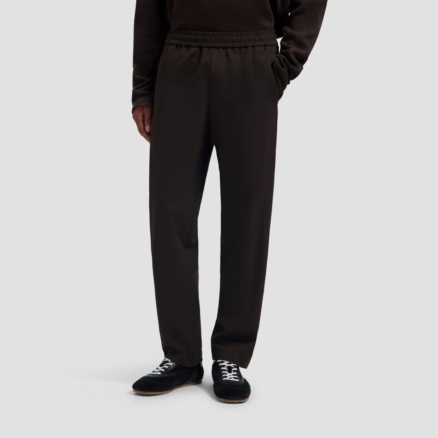 Olaf Slim Elasticated Broek Bruin