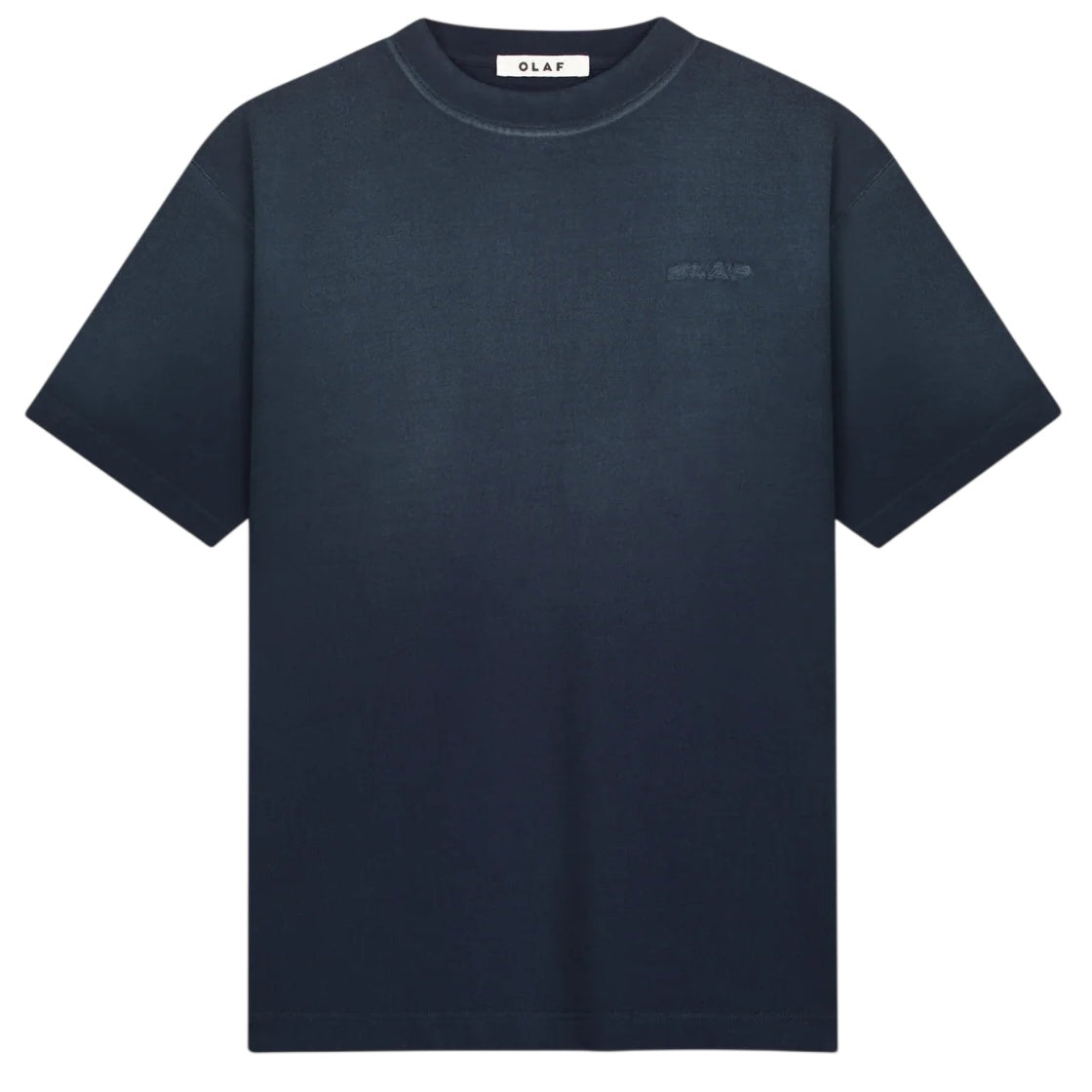 Olaf Sprayed Studio T-shirt Navy