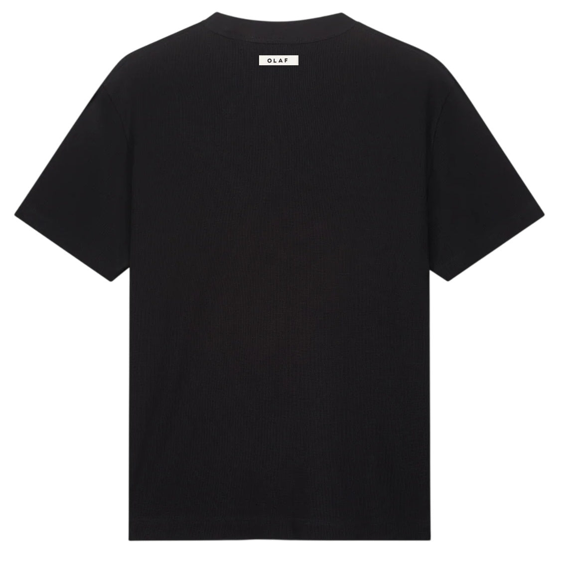 Olaf Waffle T-shirt Zwart