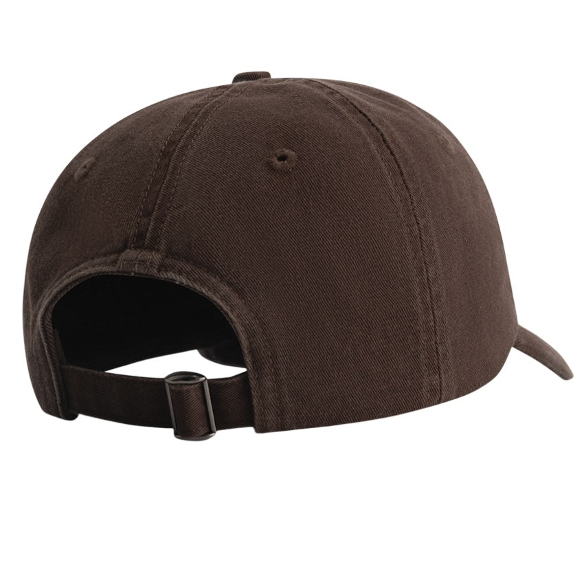 Olaf Washed Signature Logo Cap Bruin