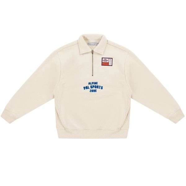 PAL Sporting Goods Alpine Zone Half Zip Sweater Off White