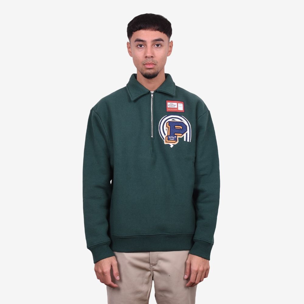 pal sporting goods aurora half zip sweater donker groen