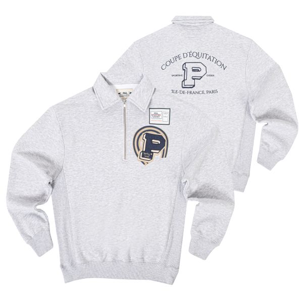 PAL Sporting Goods Aurora Half Zip Sweater Grijs