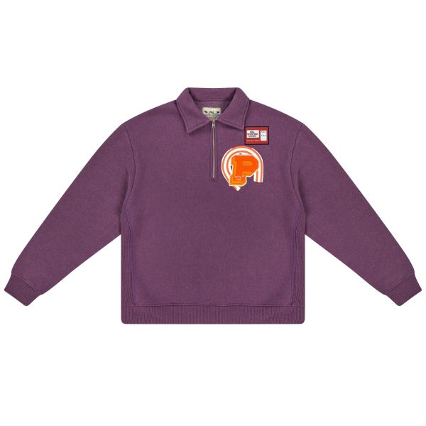 PAL Sporting Goods Aurora Half Zip Sweater Paars