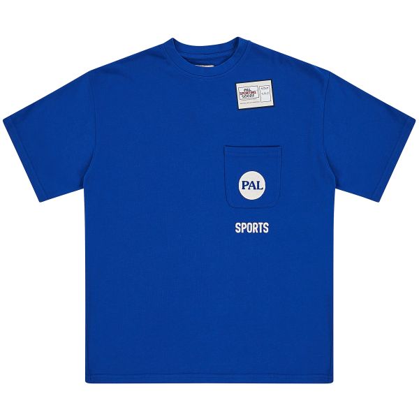 PAL Sporting Goods Broadcast Pocket T-shirt Blauw