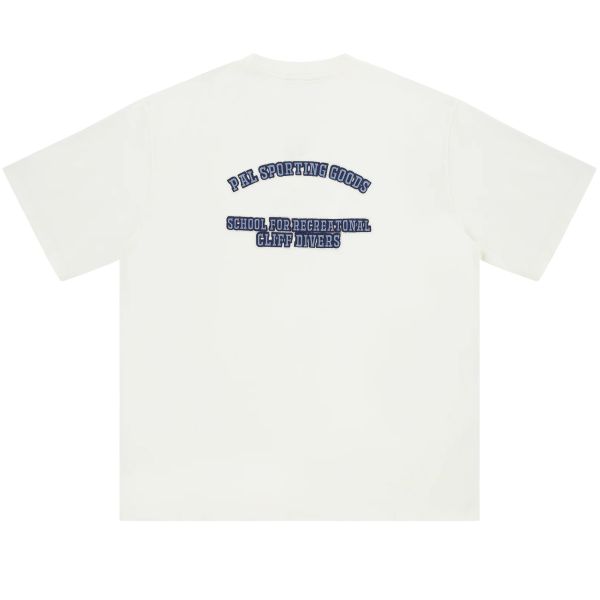 PAL Sporting Goods Cliff Divers School T-shirt Off White