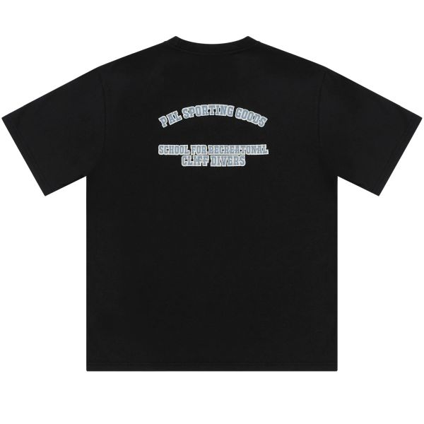 PAL Sporting Goods Cliff Divers School T-shirt Zwart