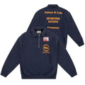 PAL Sporting Goods Company Half Zip Sweater Navy