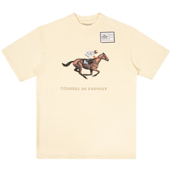 PAL Sporting Goods Courses De Chevaux T-shirt Geel