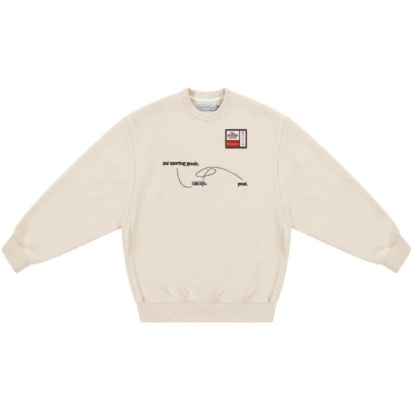 PAL Sporting Goods Elevation Gain Sweater Off White