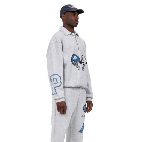 PAL Sporting Goods Frat 3.0 Half Zip Sweater Grijs