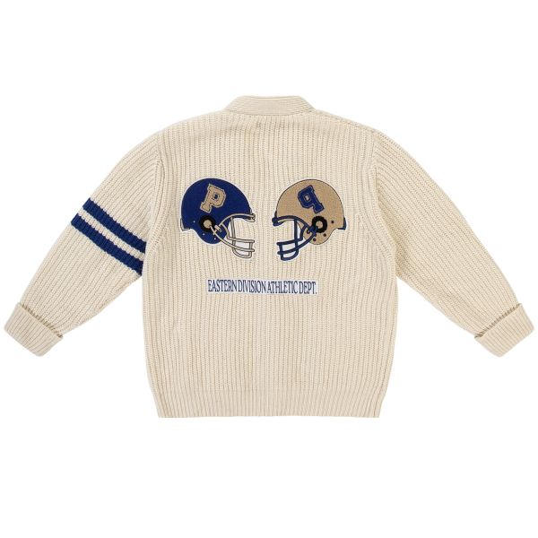 PAL Sporting Goods Frat 3.0 Wool Full Pledge Cardigan Off White
