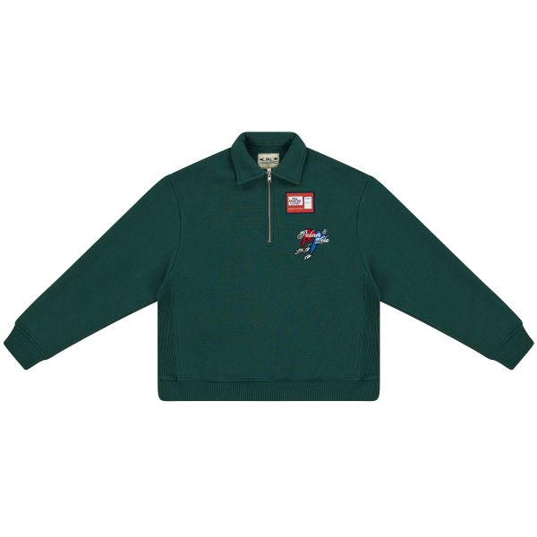 PAL Sporting Goods Isu Half Zip Sweater Donker Groen
