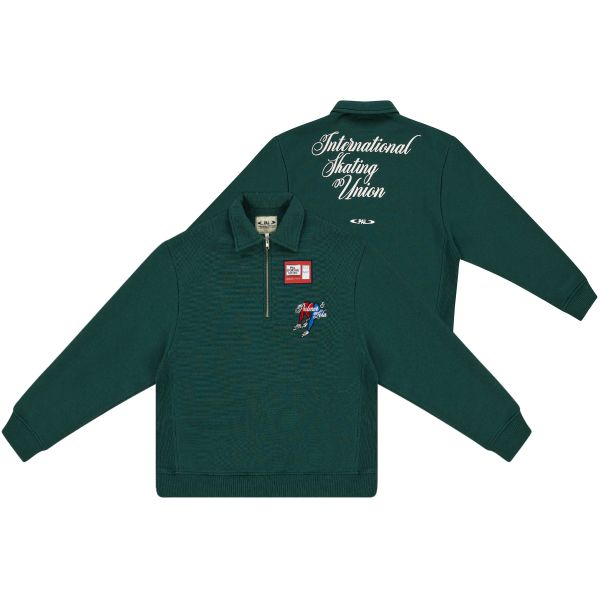 PAL Sporting Goods Isu Half Zip Sweater Donker Groen