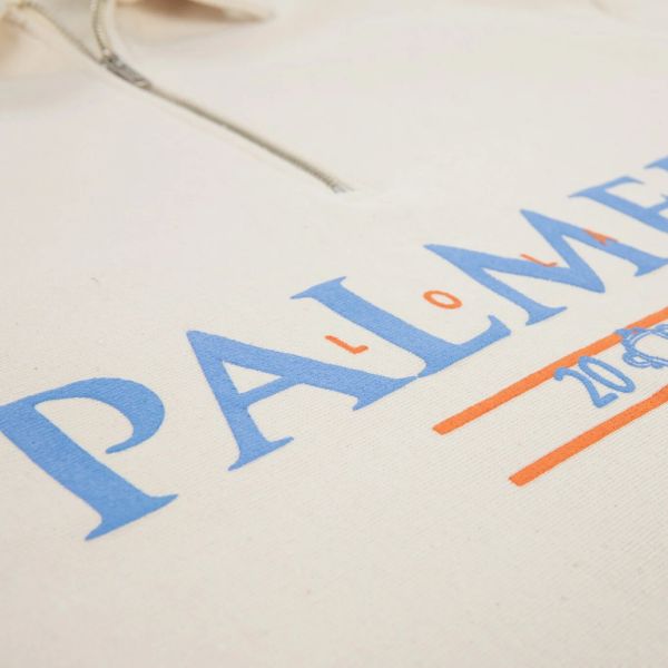 PAL Sporting Goods Lutz Half Zip Sweater Off White