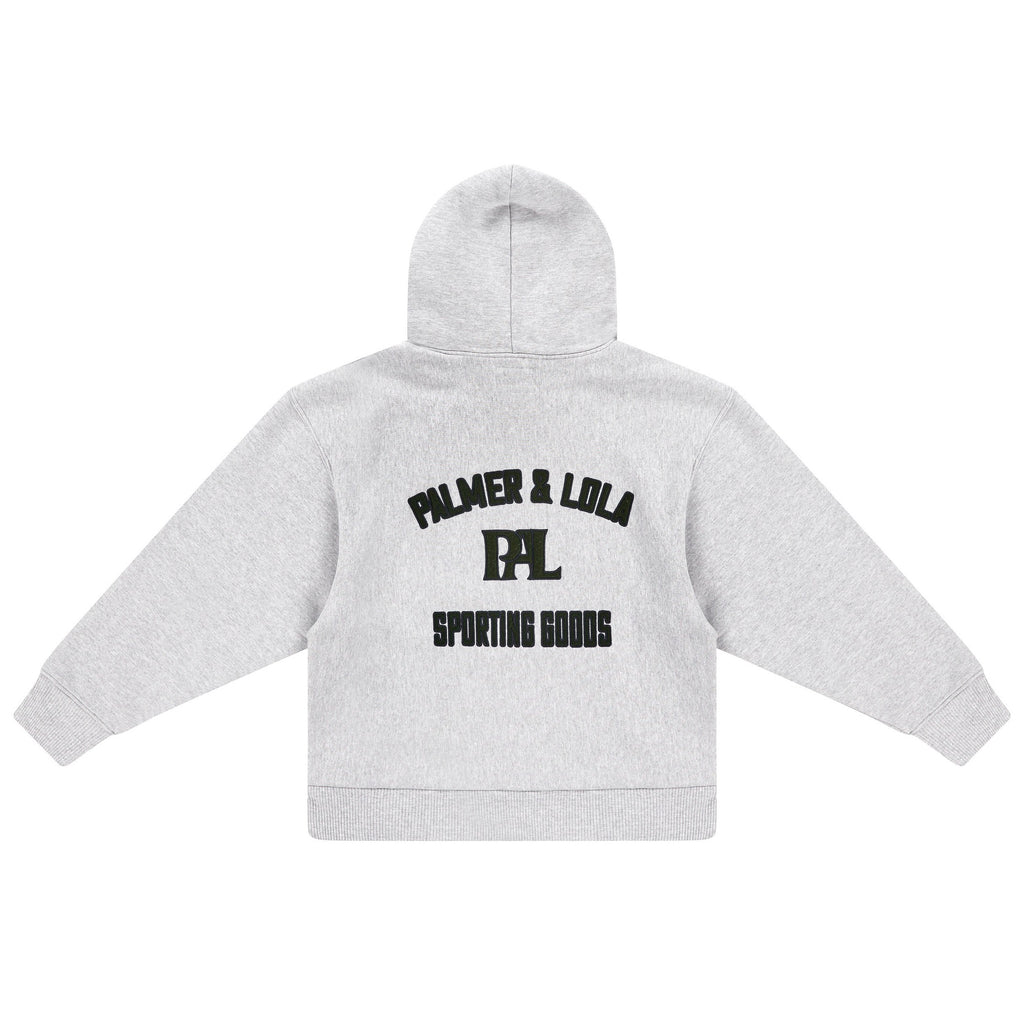 pal sporting goods new arch logo hoodie grijs