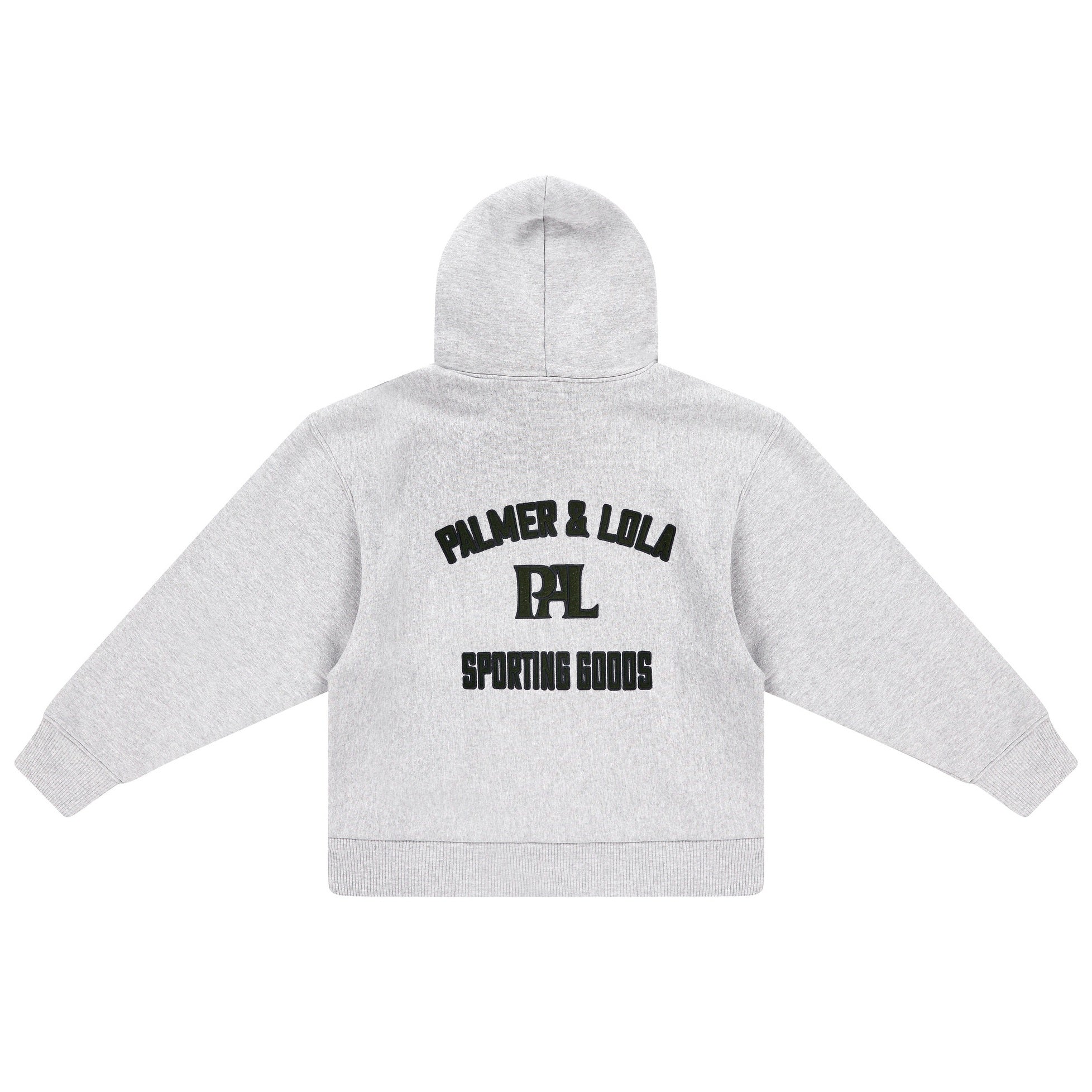 pal sporting goods new arch logo hoodie grijs
