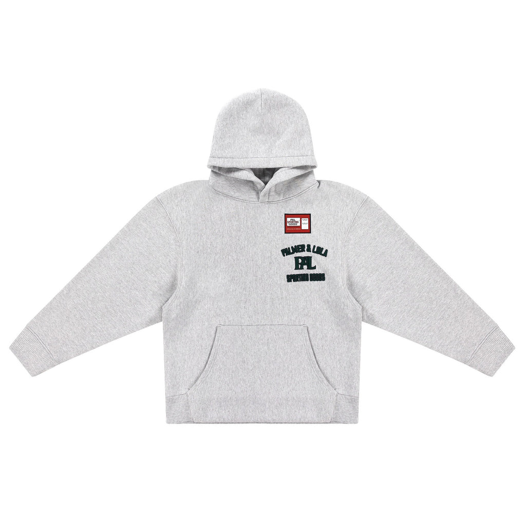 pal sporting goods new arch logo hoodie grijs