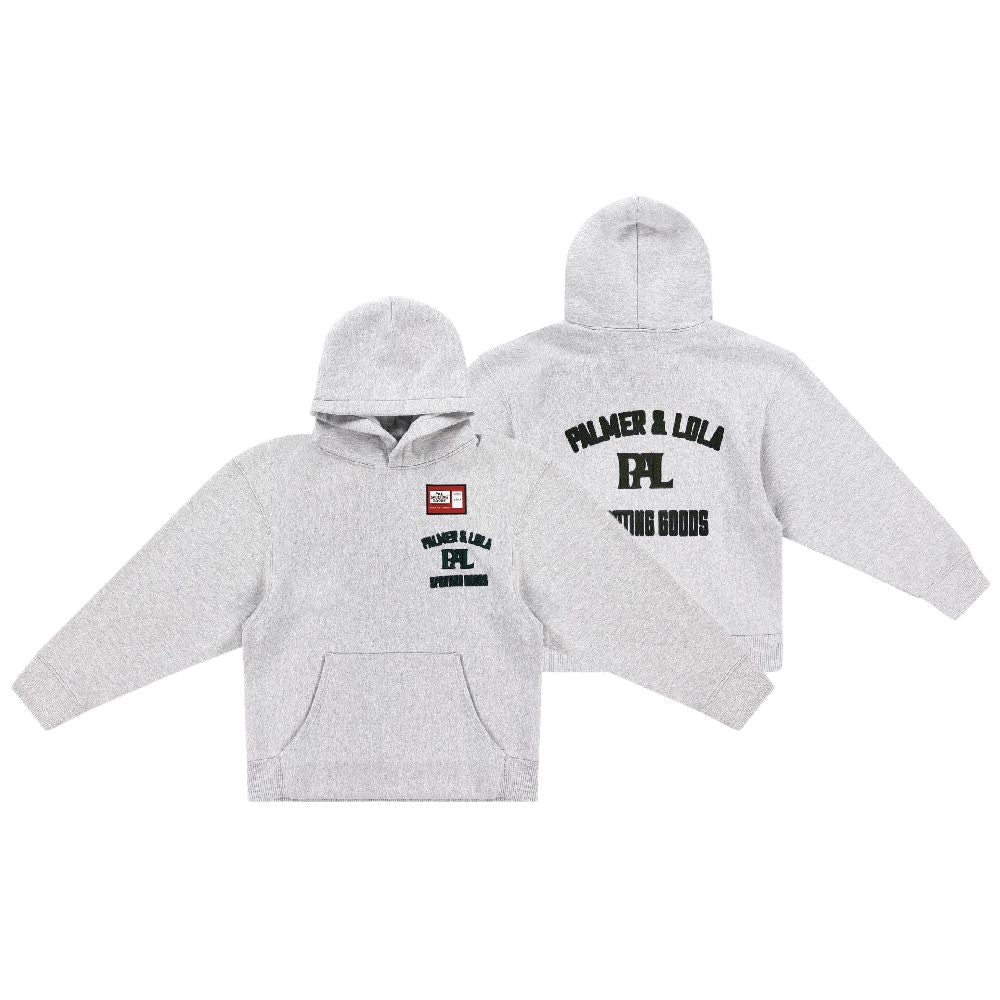 pal sporting goods new arch logo hoodie grijs2