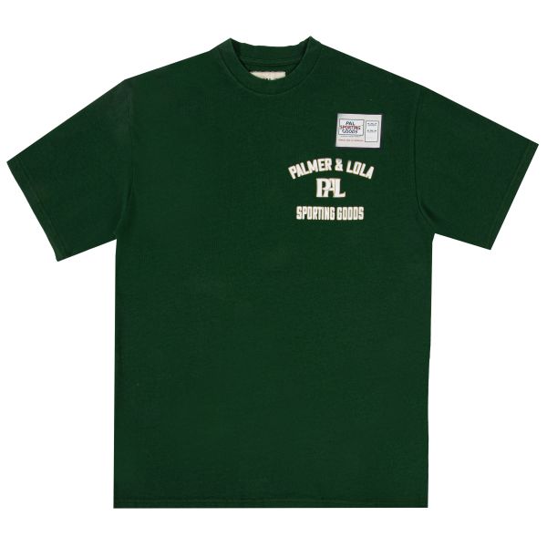 PAL Sporting Goods New Arch Logo T-shirt Donker Groen