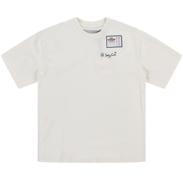 PAL Sporting Goods Signature Vintage Wash T-shirt Off White
