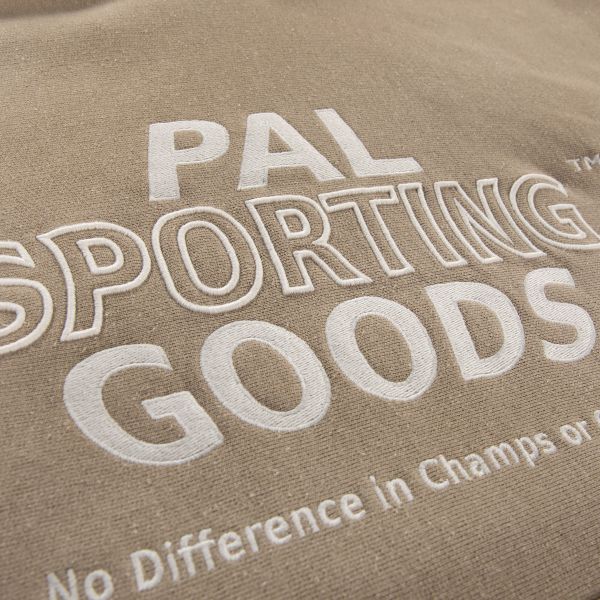 PAL Sporting Goods Trademark For All Times Hoodie Beige