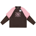 PAL Sporting Goods Trialhead Longsleeve T-shirt Bruin/Roze