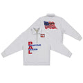 PAL Sporting Goods Wipe Out Half Zip Sweater Grijs