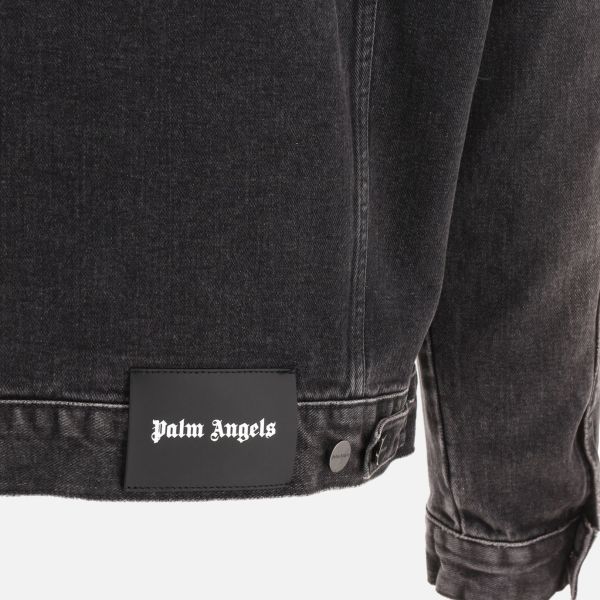 Palm Angels Backlogo Spijkerjas Zwart