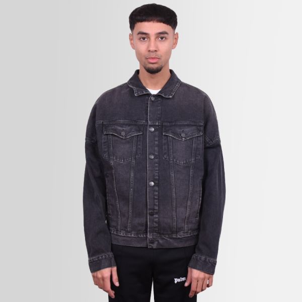 Palm Angels Backlogo Spijkerjas Zwart