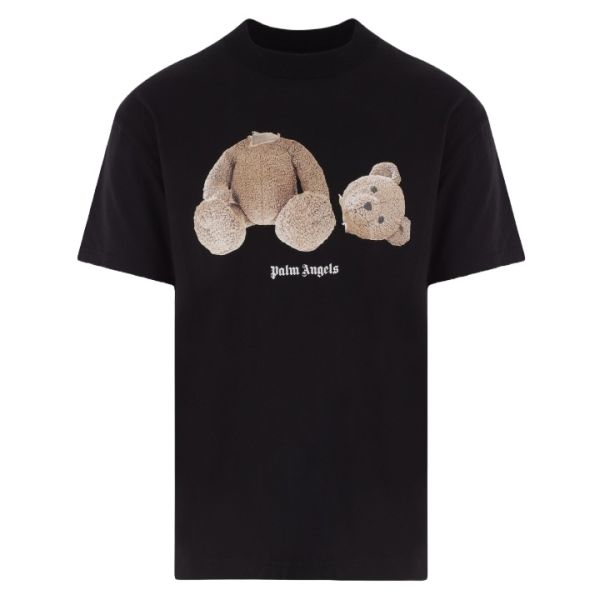 Palm Angels Bear T-shirt Zwart