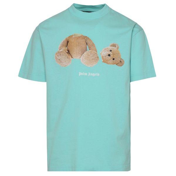 Palm Angels Bear T-shirt Licht Blauw