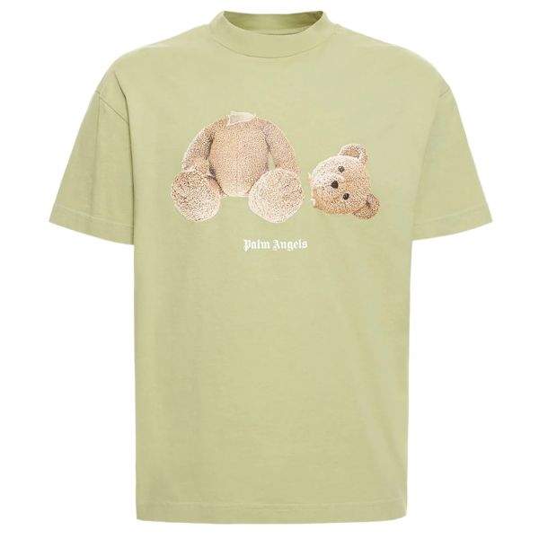 Palm Angels Bear T-shirt Licht Groen